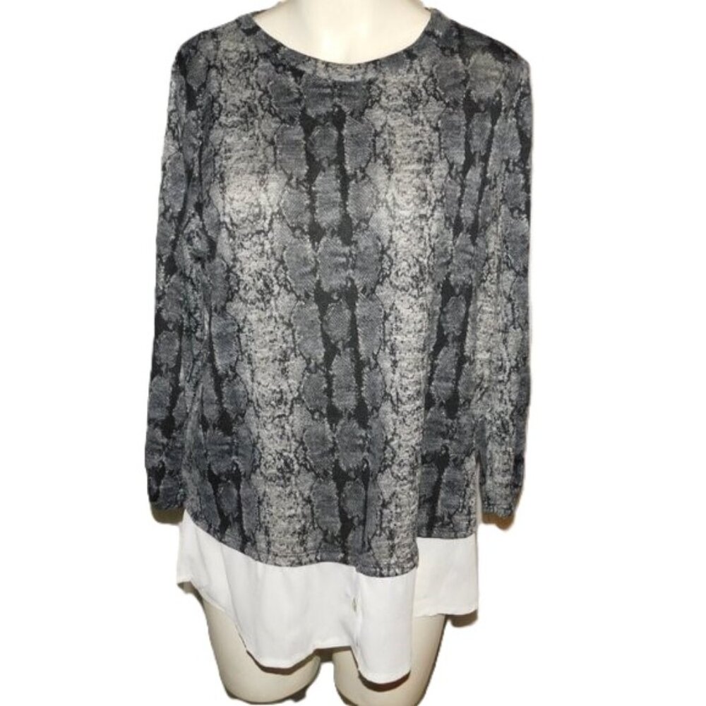 Fig & Blu Reptile Print NWT